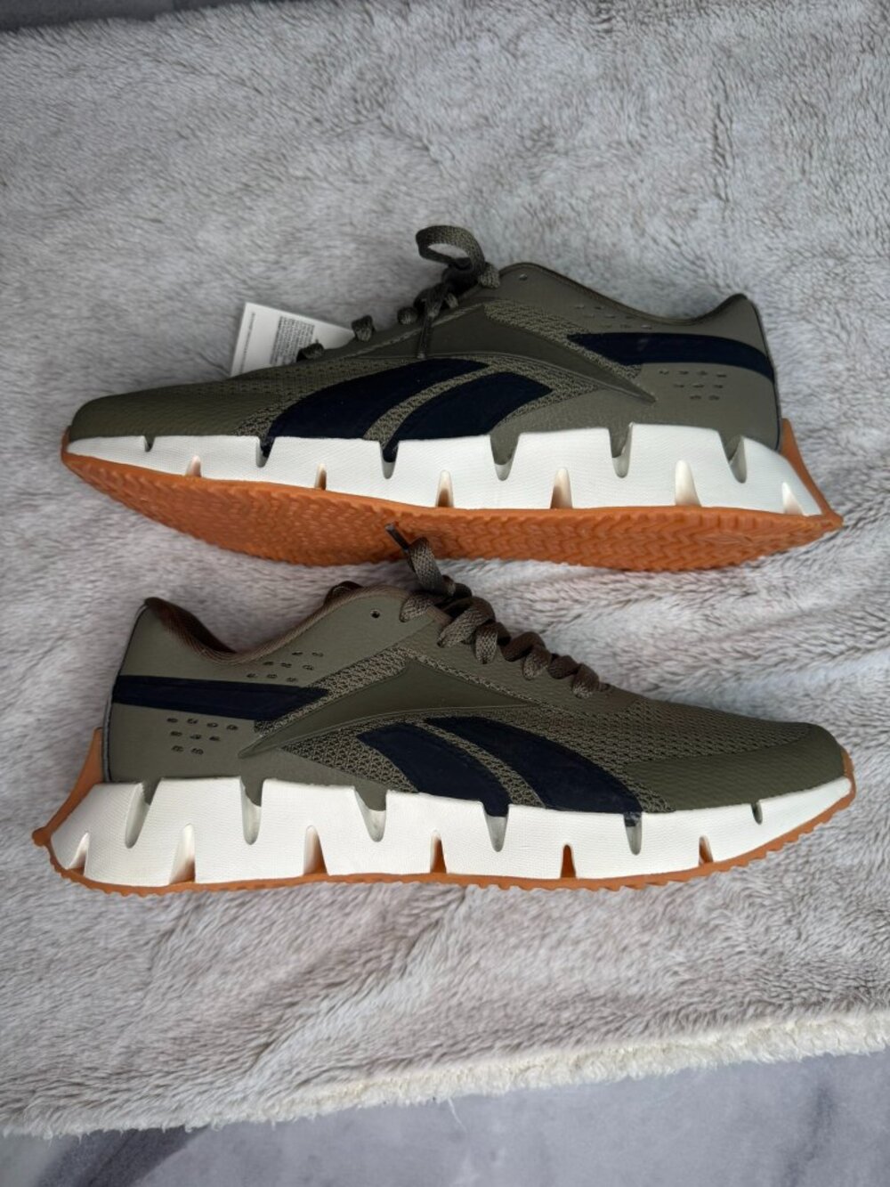 2021 Reebok Zig Dynamica 2 'Army Green' Men's 8.5
